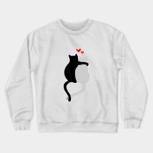 Cat Couple Crewneck Sweatshirt